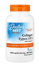 Doctor S Best Collagen Types 1 and 3 with Peptan and Vitamin C