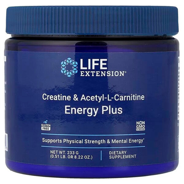 Life Extension Creatine & Acetyl-L-Carnitine Energy Plus