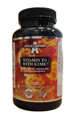 Apollo S Hegemony Vitamin D3 with K2 MK7