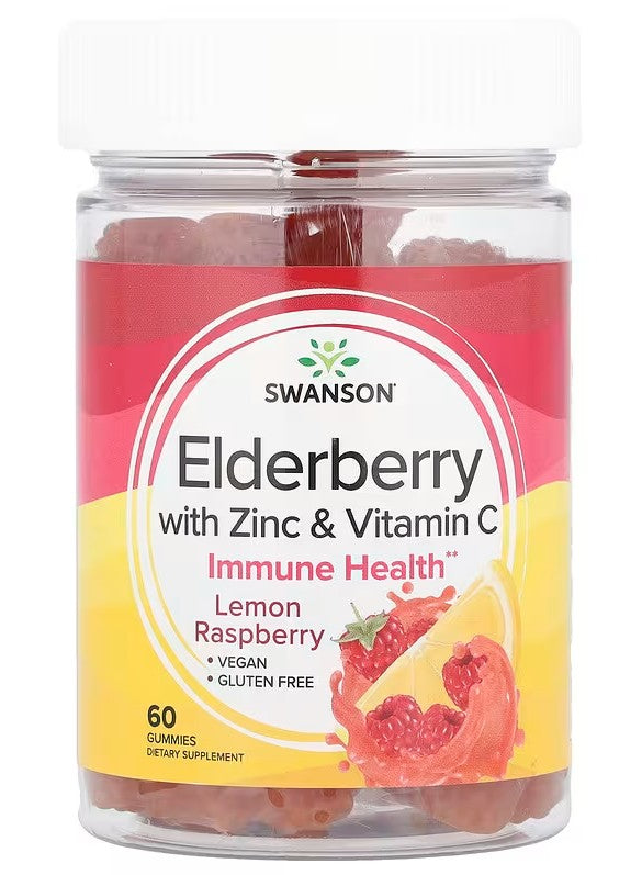 Swanson Elderberry Gummies with Zinc & Vitamin C