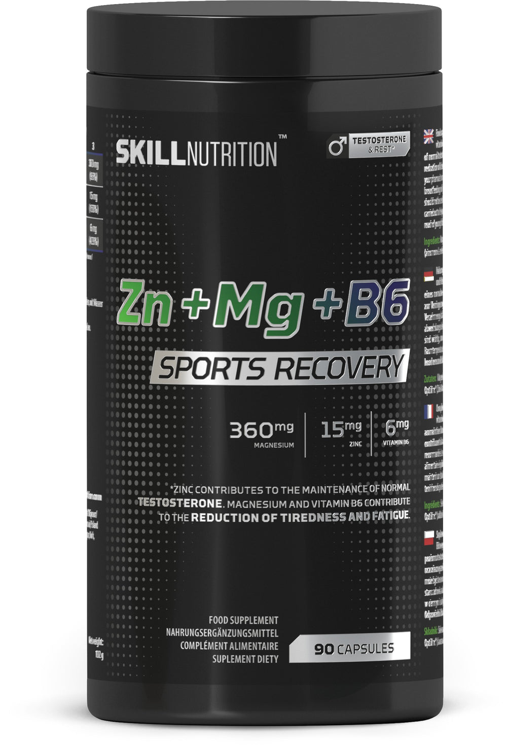 Skill Nutrition Zn + Mg + B6