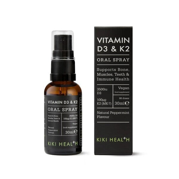 Kiki Health Vitamin D3 & K2 Oral Spray