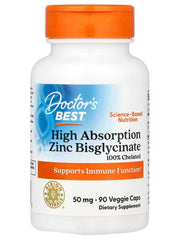 Doctor S Best High Absorption Zinc Bisglycinate