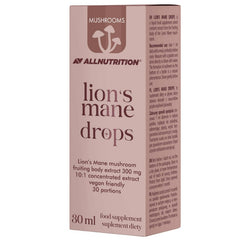 Allnutrition Mushrooms Lion's Mane Drops