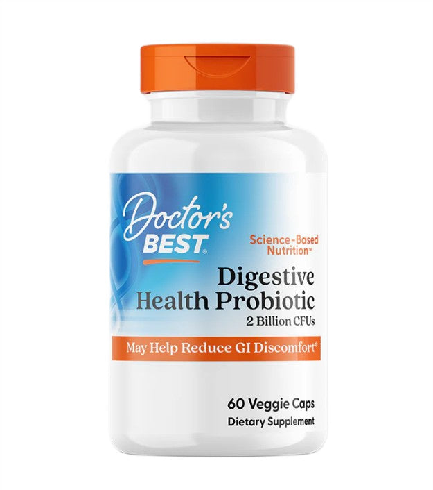 Doctor S Best Digestive Health Probiotic 2 Billion with LactoSpore