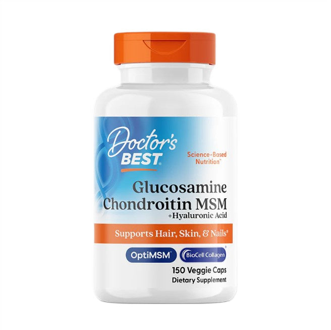 Doctor S Best Glucosamine Chondroitin MSM + Hyaluronic Acid