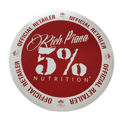 5 Nutrition 5% Nutrition Window Cling Circle