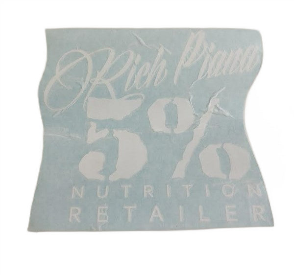 5 Nutrition 5% Nutrition Window Cling
