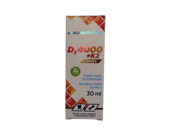 Allnutrition Vit D3 4000 + K2 Drops