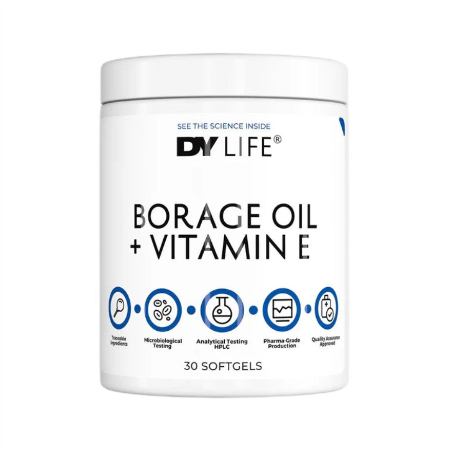 Dorian Yates Borage Oil + Vitamin E