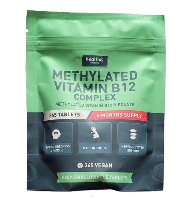Health Wellbeing Methylated Vitamin B12 Complex