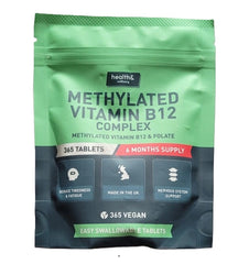 Health Wellbeing Methylated Vitamin B12 Complex