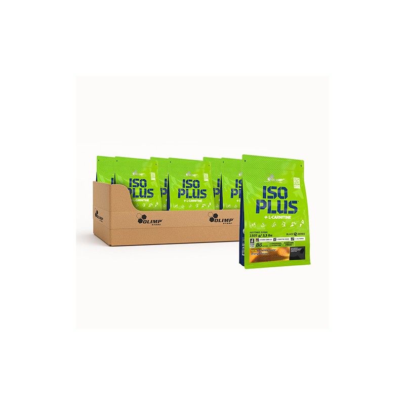 Iso Plus Powder - 1505g - Orange x6