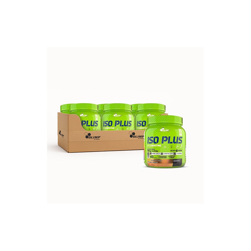 Iso Plus Powder - 700g - Orange x6