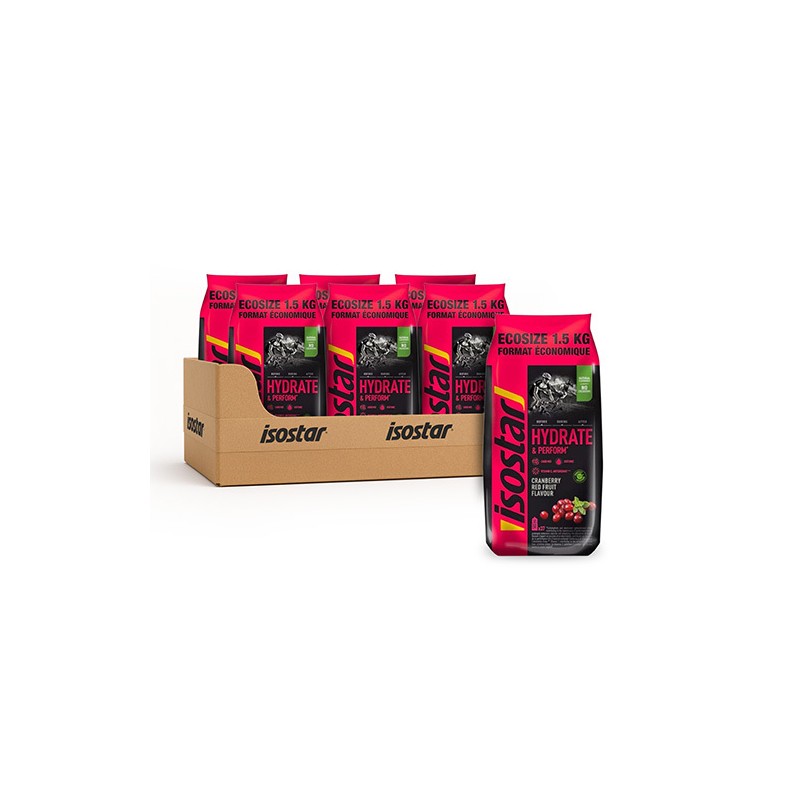 Isostar Koncentrat - 1500g - Cranberry x6