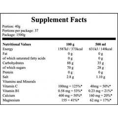 Isostar Koncentrat - 1500g - Lemon x6