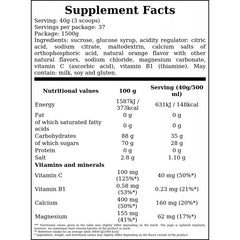 Isostar Koncentrat - 1500g - Orange x6