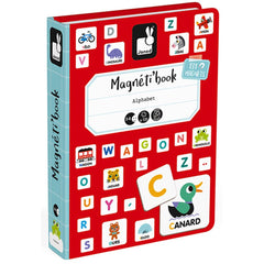 Janod Magnetbuch Alphabet, französosch