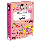 Janod Magnetbuch Crazy Face Girls