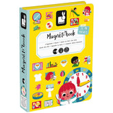 Janod Magnetbuch Lerne die Uhr