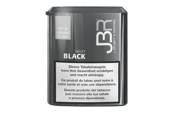 JBR - Black Snuff - Display - 10 x 10g