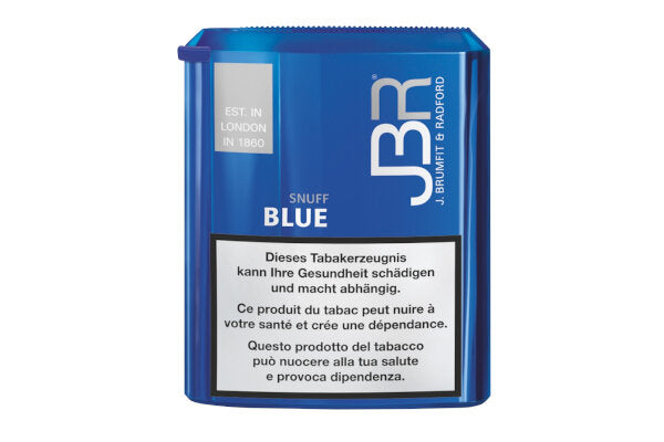 JBR - Blue Snuff - Display - 10 x 10g
