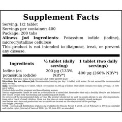 Iodine (Jod) - 200vtabs