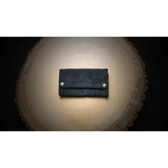 Kavatza - Tabaktasche SUEDE ETHNIC - Black
