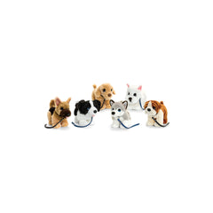 Keel Hund an Leine, 30 cm, 6-fach assortiert