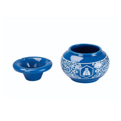 Keramik Aschenbecher - Moroccan - Blue - 1 Stück
