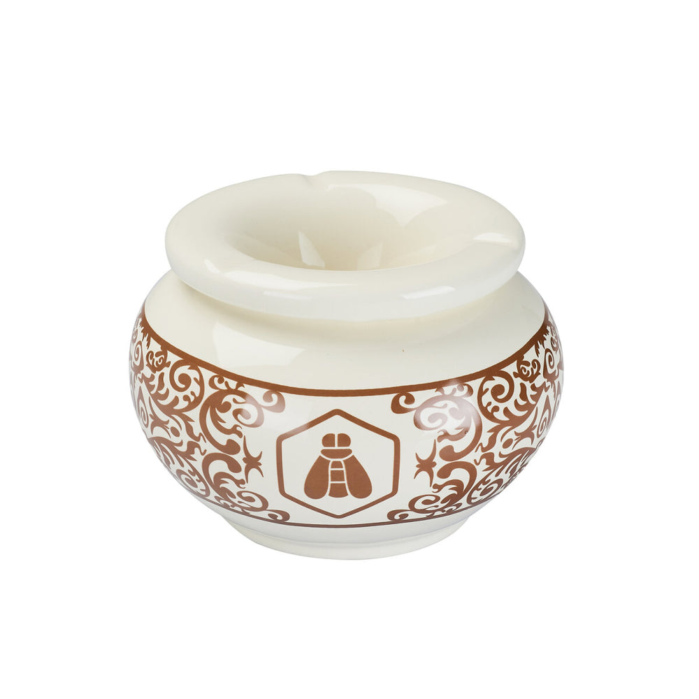 Keramik Aschenbecher - Moroccan - Cream - 1 Stück