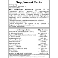 Keto Electrolytes - 360g - Orange x6