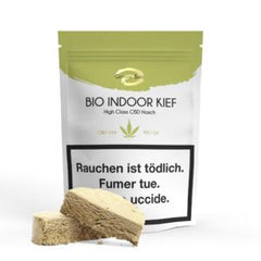 Genuine Swiss CBD Hash, Bio Indoor Kief, 6g