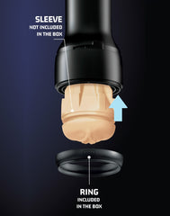 Kiiroo – Stroker-Hülle (ohne Hülle) – Schwarz