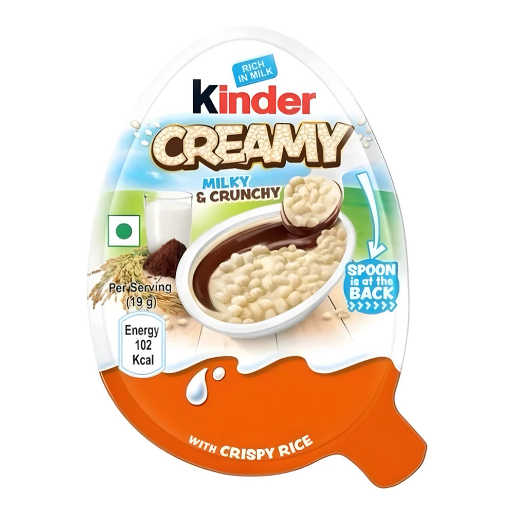 Kinder Creamy Milky & Crunchy 19g