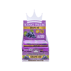 King Palm - Mini Tube - Grape HD - 1 Stück - Display - 24 Stück