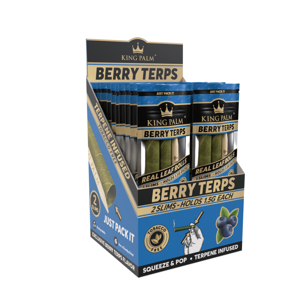 King Palm - Slim - 2 Stück - Berry Terps - Display - 20 Stück