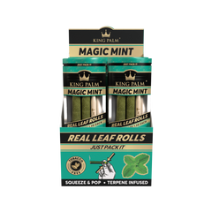 King Palm - Slim - 2 Stück - Magic Mint - Display - 20 Stück