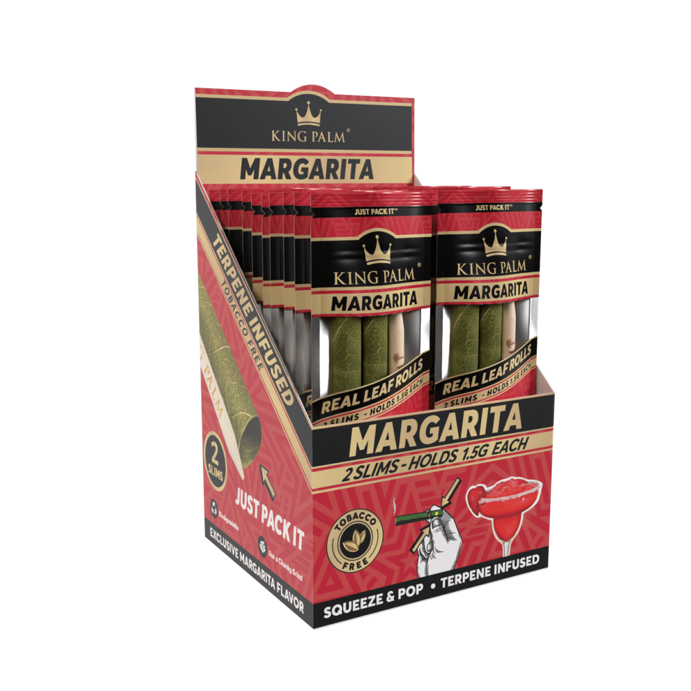 King Palm - Slim - 2 Stück - Margarita - Display - 20 Stück