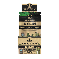 King Palm - Slim - 5 Stück - Natural - Display - 15 Stück
