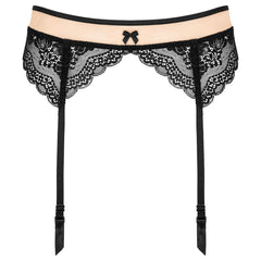 KO G001 garter belt black-beige