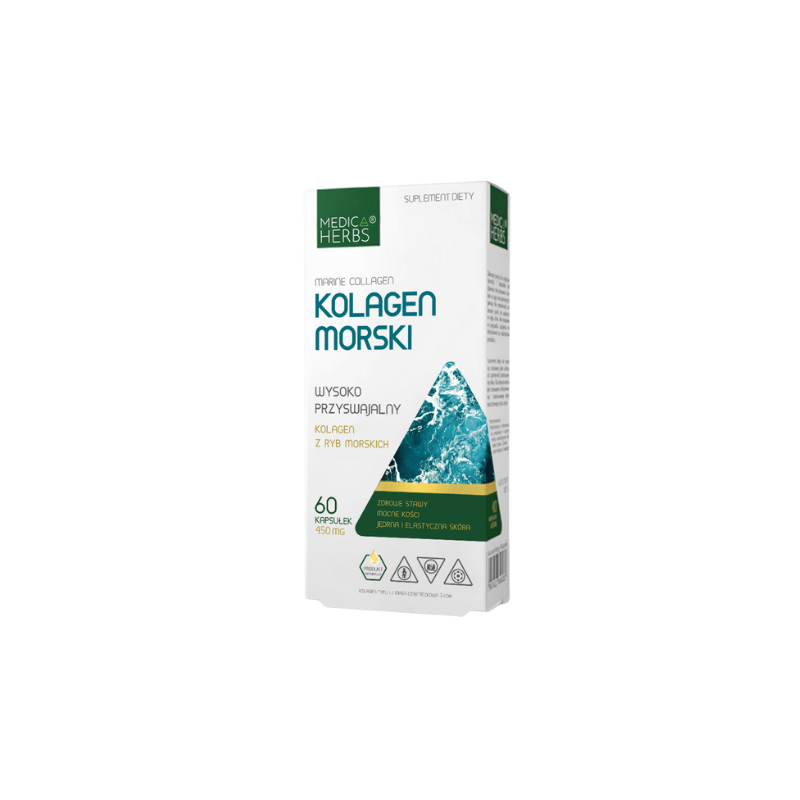 Marine Collagen 450mg (Kolagen Morski) - 60caps