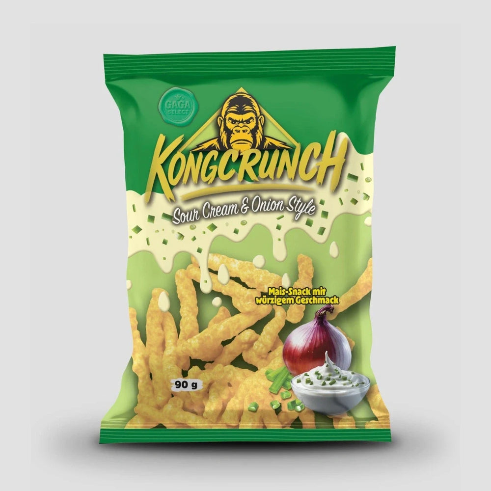 Kongcrunch - Sour Cream & Onion 90g
