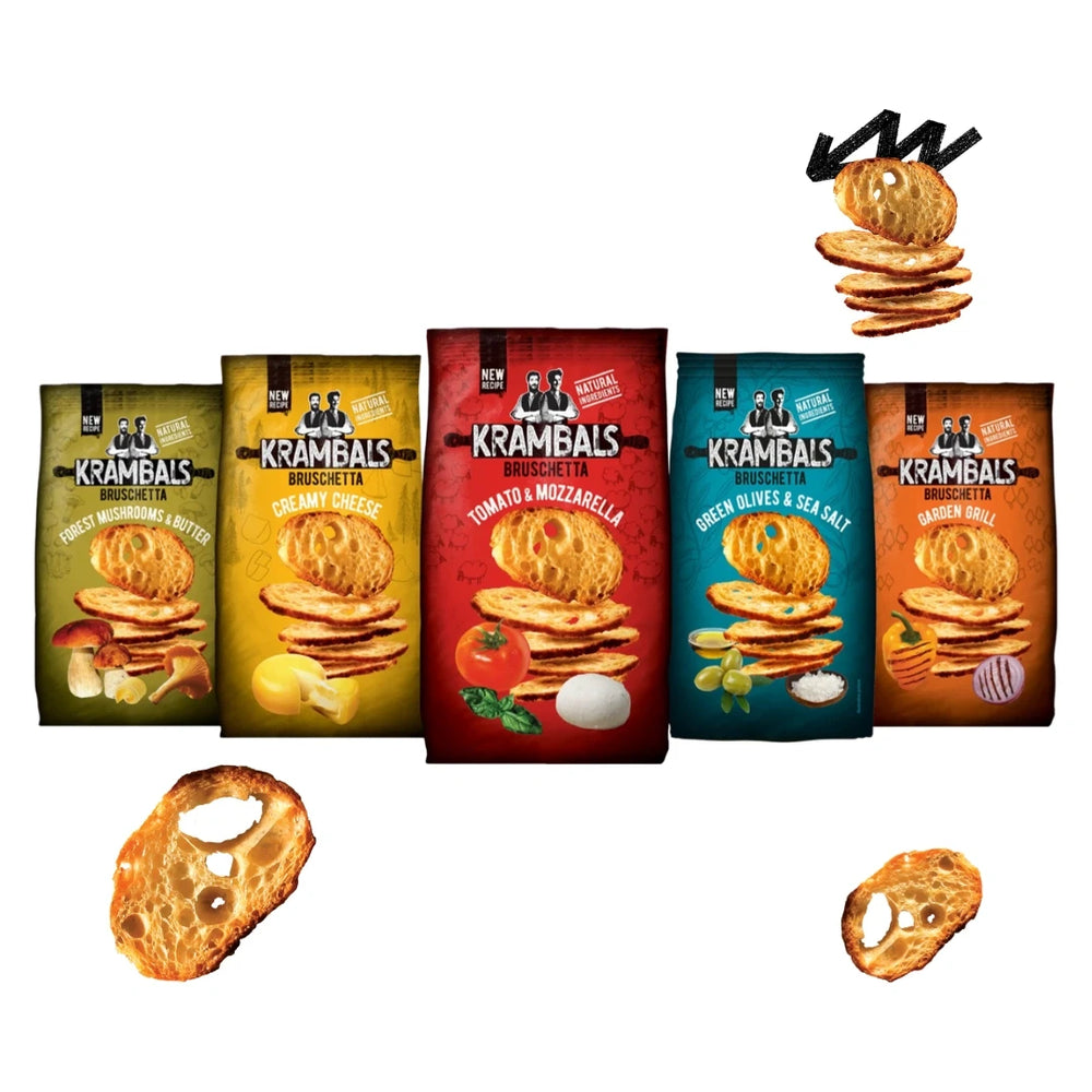 Krambals Brotchips 5-fach vorsortiert 70g