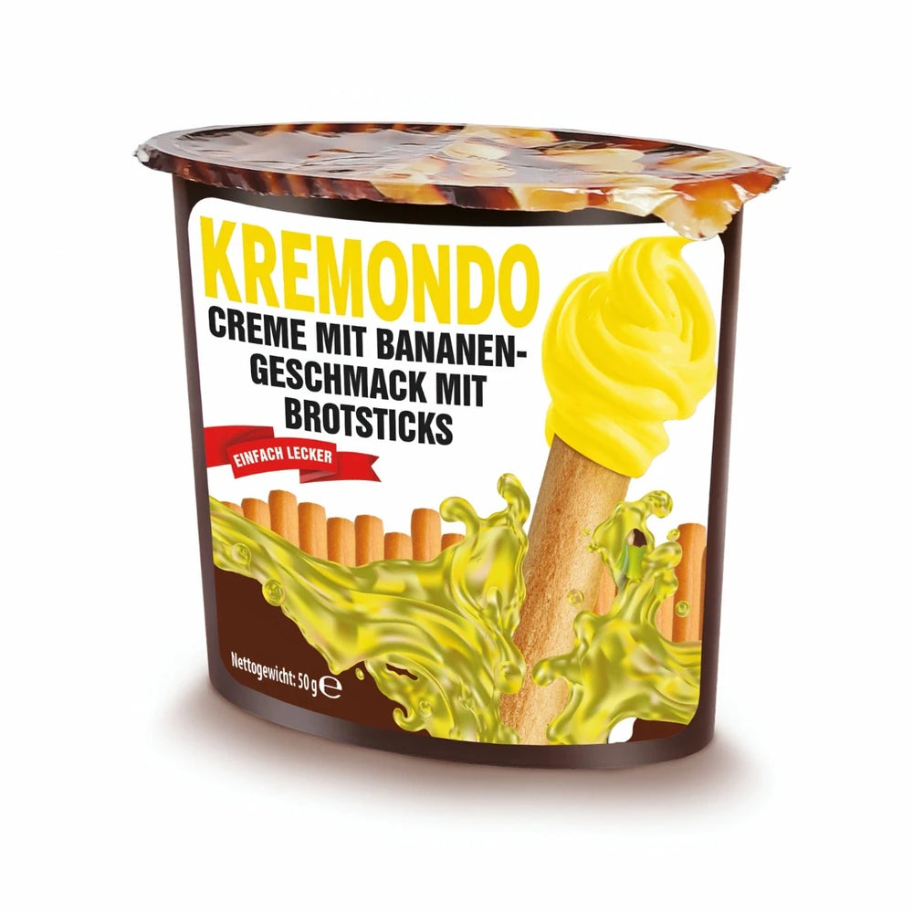 Kremondo Brotsticks mit Bananen Creme 50g