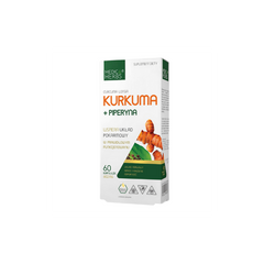 Turmeric + Piperine 602mg (Kurkuma + Piperyna) - 60caps