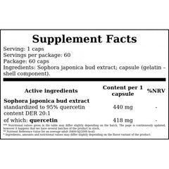 Quercetin - 60caps.