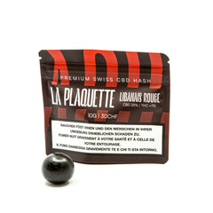 La Plaquette - CBD Hash - Libanais Rouge - 10g