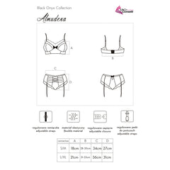 LC Almudena 2pcs set black