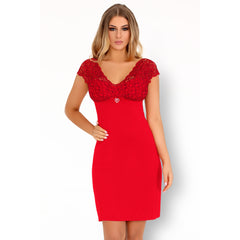 LC Crossina chemise red